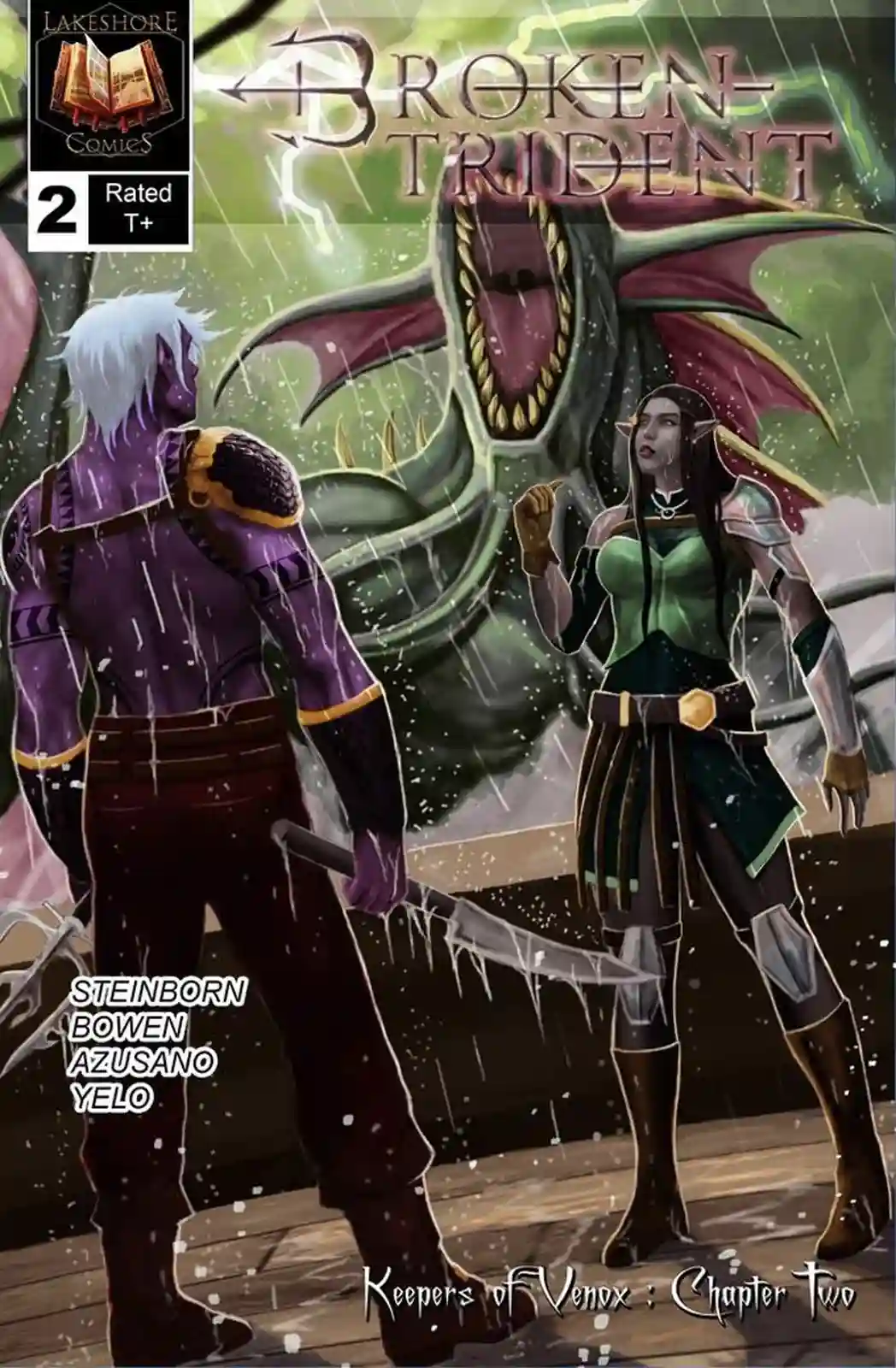 Broken Trident #2 — Cover F: Guest Variant Cover