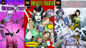 This is a PRE-ORDER for Broken Trident #2 Cover D, E, or F. It's estimated availability is November of 2023.