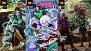 This is a PRE-ORDER for Broken Trident #2 Cover A, B, or C. It's estimated availability is November of 2023.