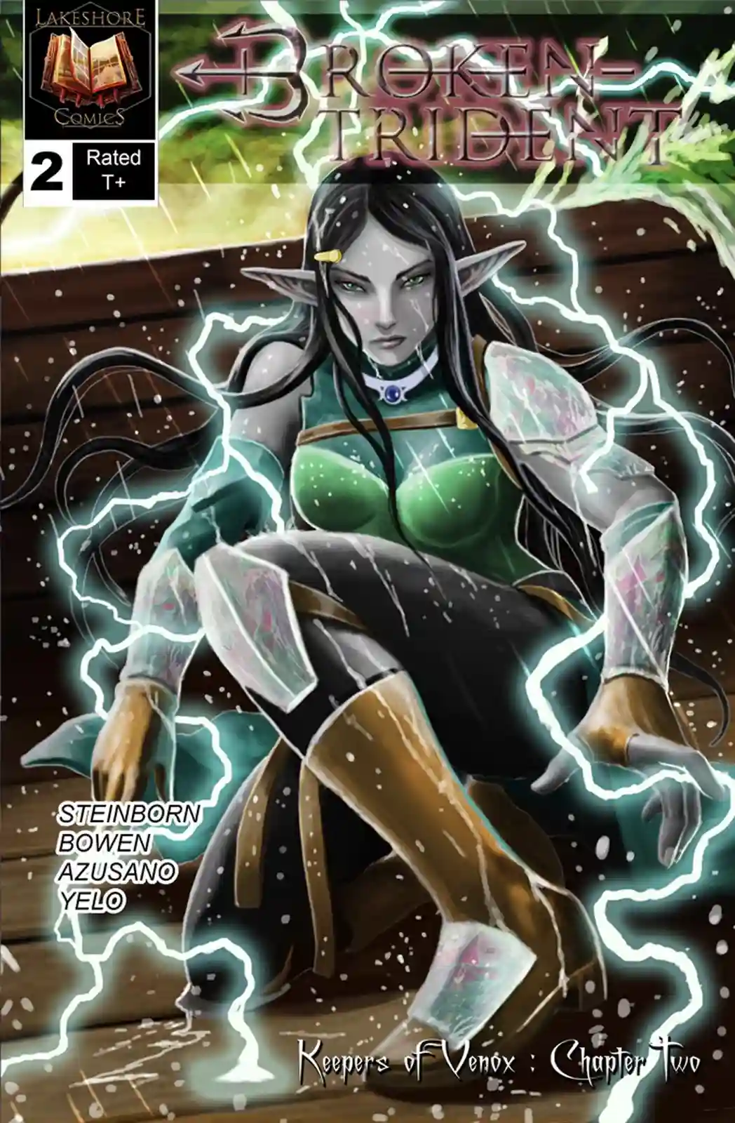 Broken Trident #2 — Cover B: First Azusano Variant