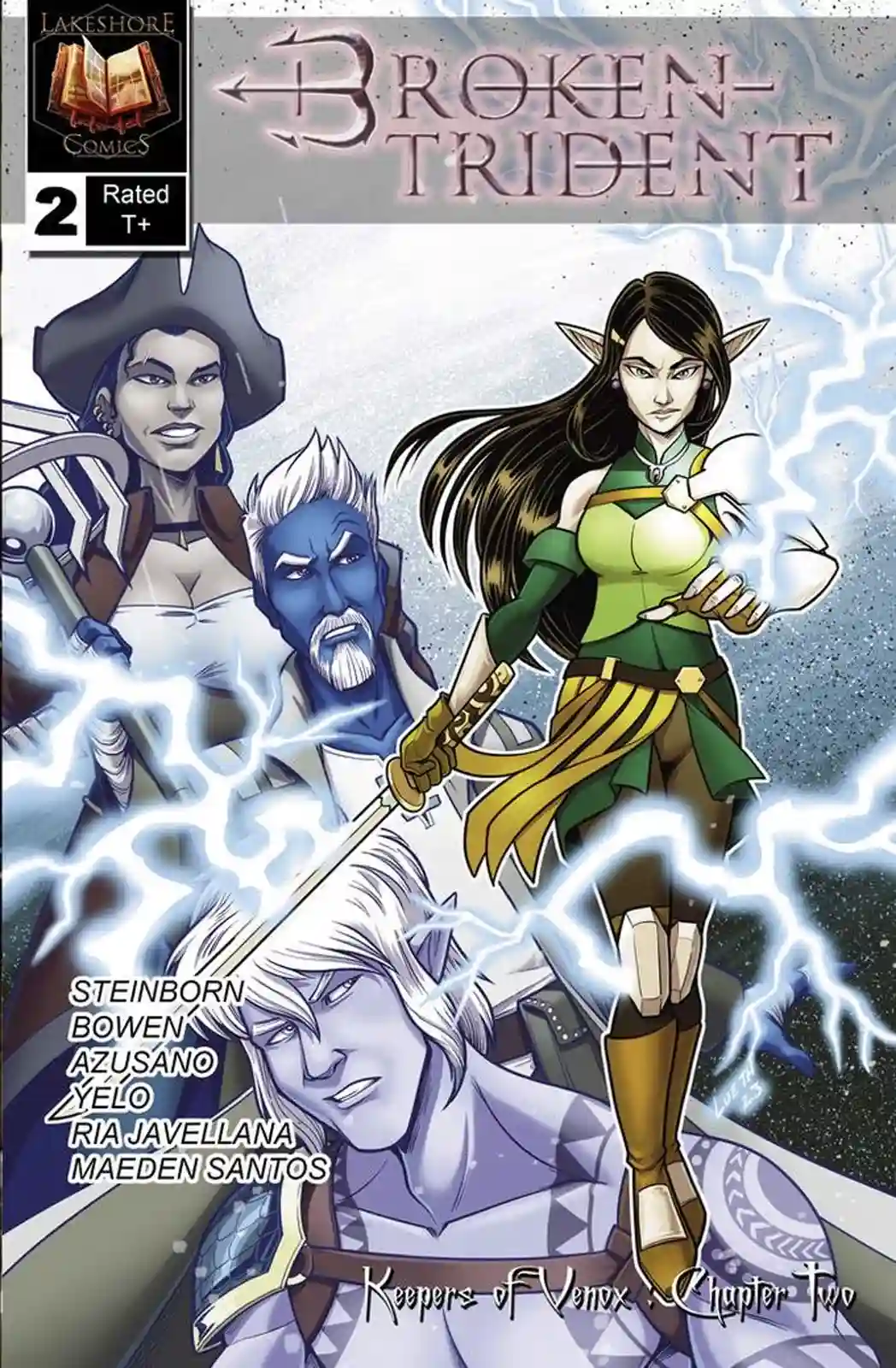 Broken Trident #2 — Cover C: Variant Cover