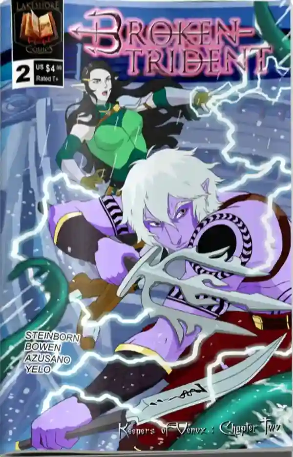 Broken Trident issue 2 main cover