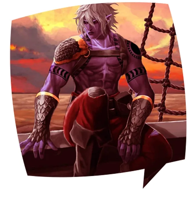 Broken Trident character artwork