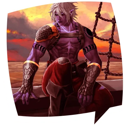 Broken Trident character artwork