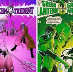 Neal Adams homage cover for Broken Trident number two by Jamie Ryan